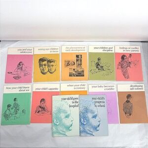 Ross Laboratories Parenting Booklet Set Vintage Mid Century Ephemera 1962